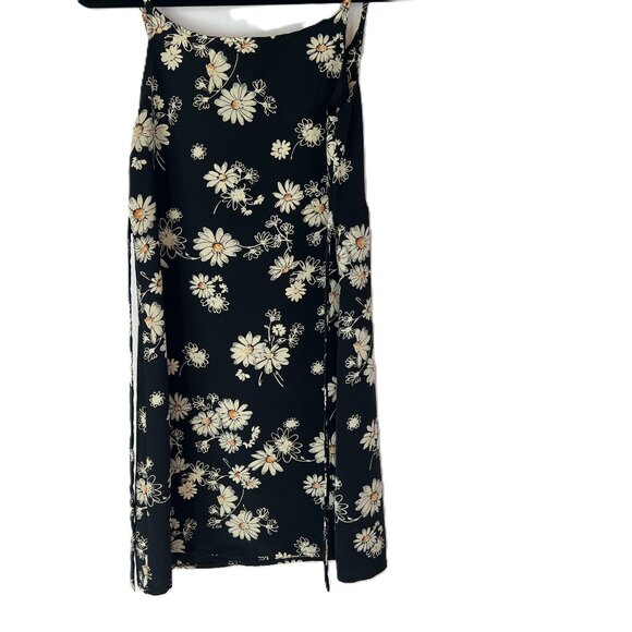 🌼M Collection Floral Sundress : Whimsical Fairy-Goth Meets 70's Boho size 3/4 - Picture 4 of 9